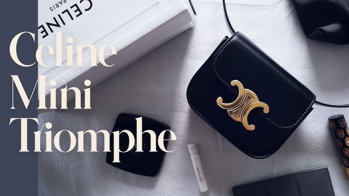 The Celine Triomphe Wallet on Chain is perfection ❤️ : r/luxurypurses