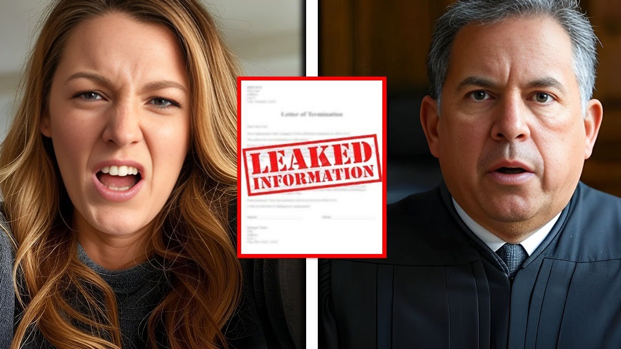 BLAKE LIVELY LOSES IT IN COURT AFTER LAWYER HUMILIATES HER – SHOCKING ...