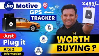 JioMotive OBD Tracker: Must-Have Car Gadget | Wifi in your Car | Geofence, Anti-Theft | Worth it?