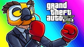 GTA5 Online Funny Moments - Vehicle Avalanche and the Gentleman's Fight!