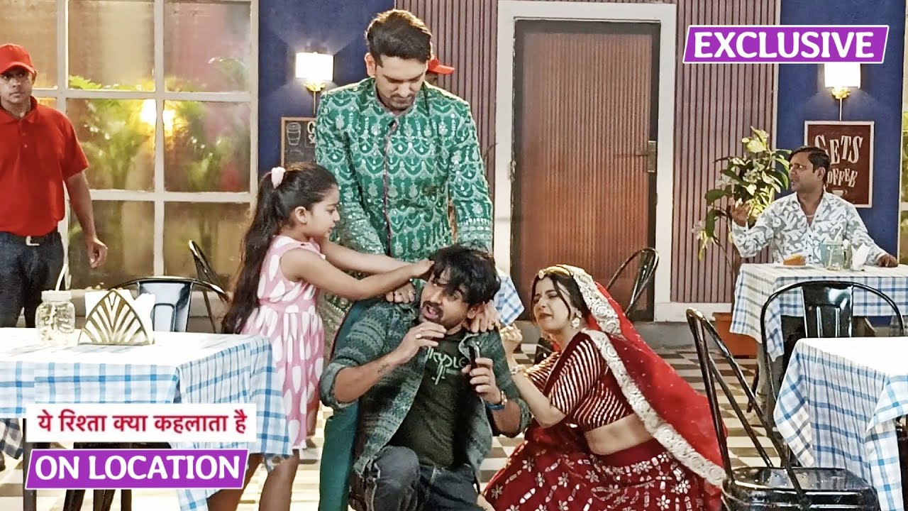 Yeh Rishta Kya Kehlata Hai | On Location | Abhira Maira Ne Ki Chor Ki Pitai, Cafe Me Hungama
