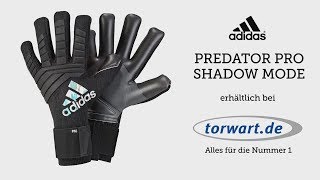 adidas predator pro shadow mode goalkeeper gloves