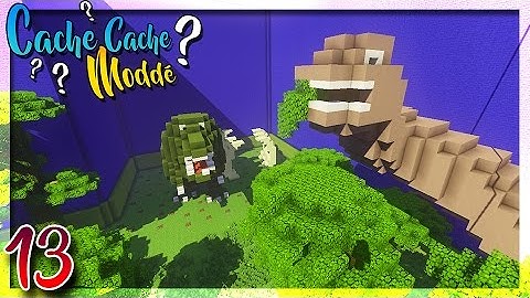 CACHE CACHE MINECRAFT MODDÉ ! MAP DINOSAURES #13