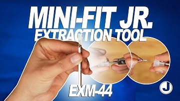Jonard Tools Mini-Fit Jr. Extraction Tool (EXM-44) Product Video