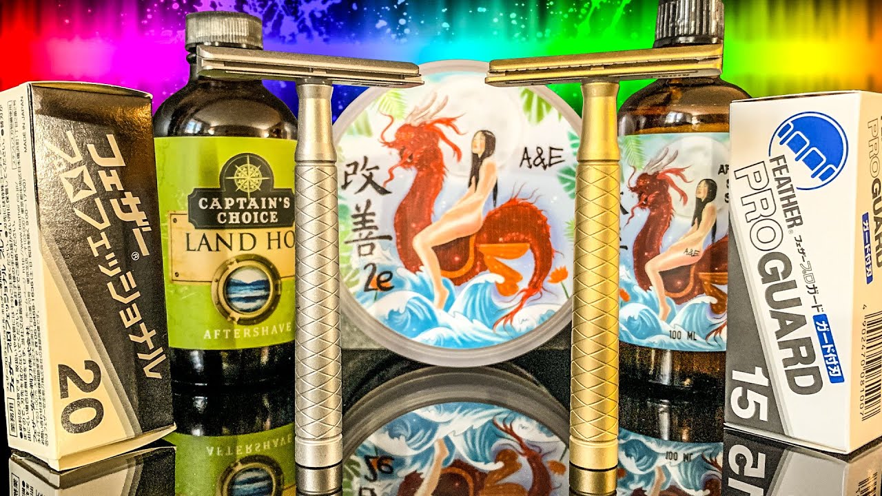 💈 Уникальное бритье китайскими бритвами Shield с японскими лезвиями Feather AC | советы для мужчин