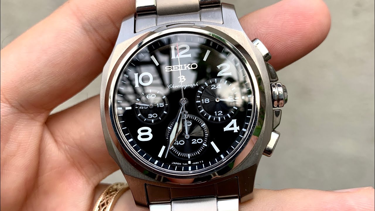 Watches of GaCTM5 - trên tay đồng hồ Seiko Brightz Advan Chronograph  SAGJ005 - YouTube