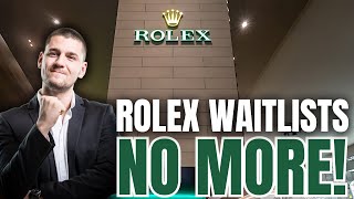 Saying Goodbye to Rolex Waitlists by 2024