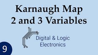 Digital Electronics - Karnaugh Map , 2 and 3 variable