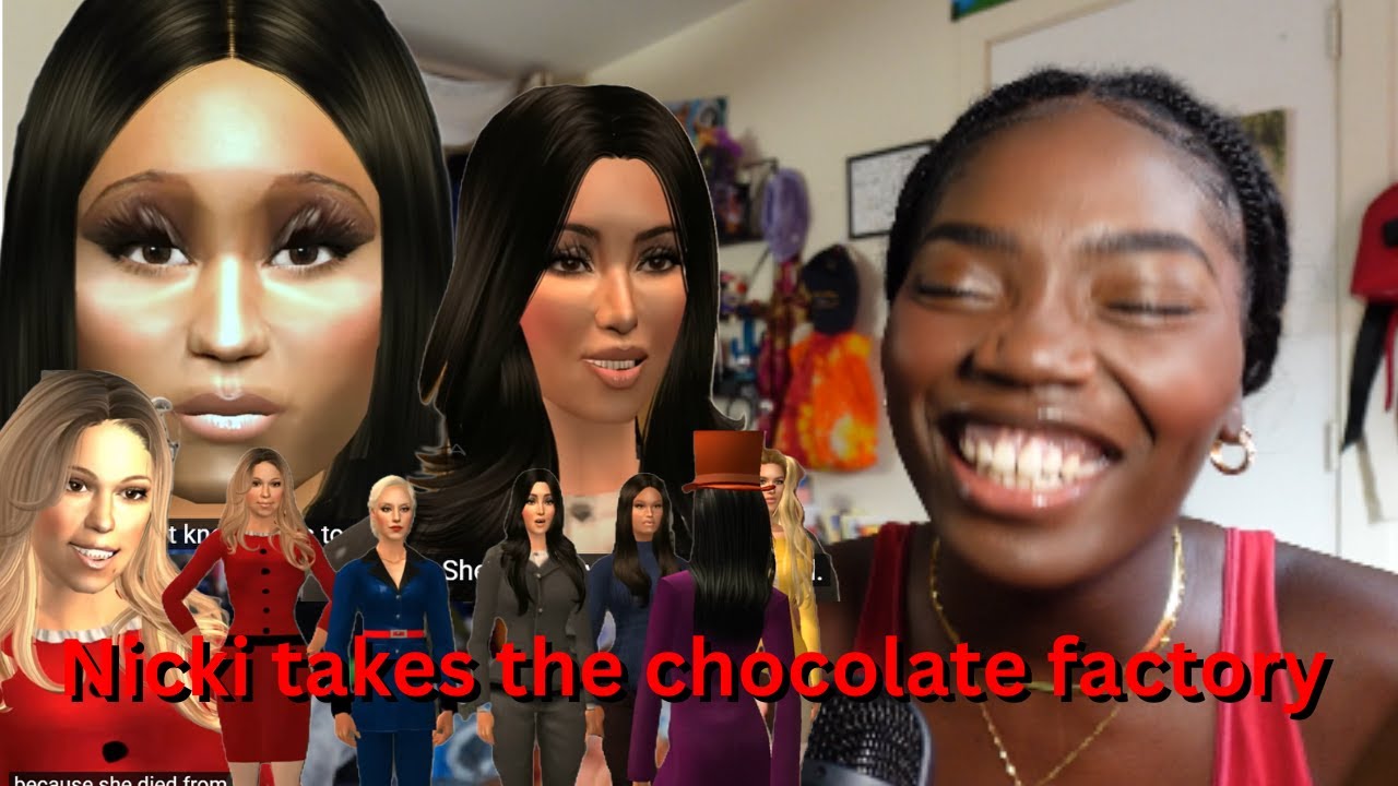 Ники Минаж и шоколадная фабрика | Simgmproductions | РЕАКЦИЯ