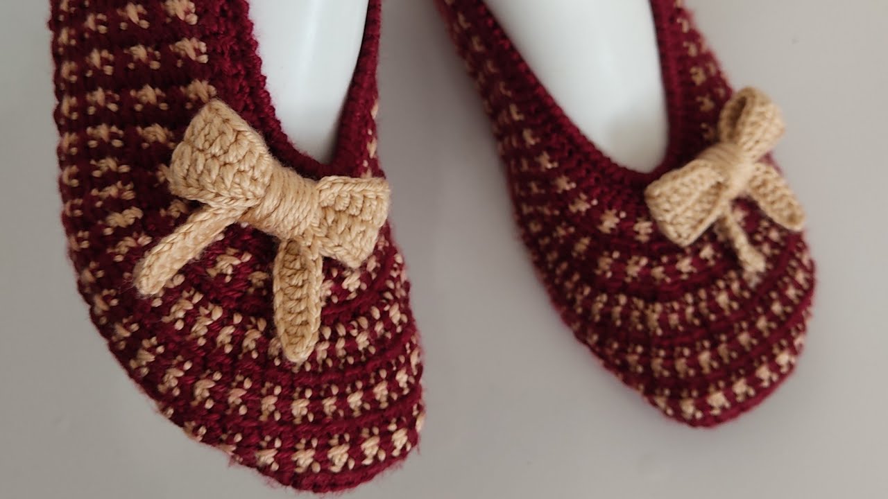 🔥🔥 knit slippers örgü kurdele💫 @craftworkshopp #crochet