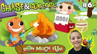 Chase &amp; Clarence: STOP SNORING SO LOUD 🏕️ CAMPING Fun Activities | DOH MUCH FUN Animated Shorts #6