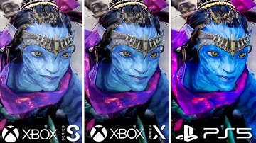 Avatar Frontiers of Pandora The Sky Breaker PS5 vs Xbox Series X vs Series S Graphics Comparison