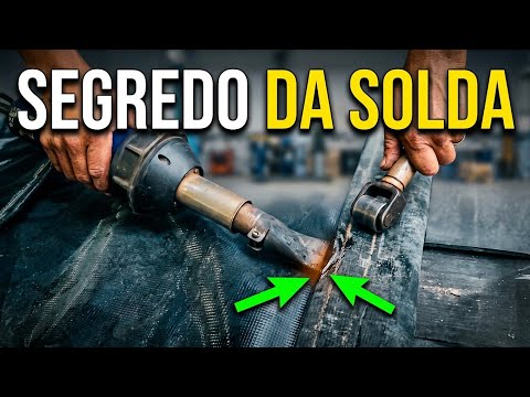 Solda em lona manualmente vulcanização