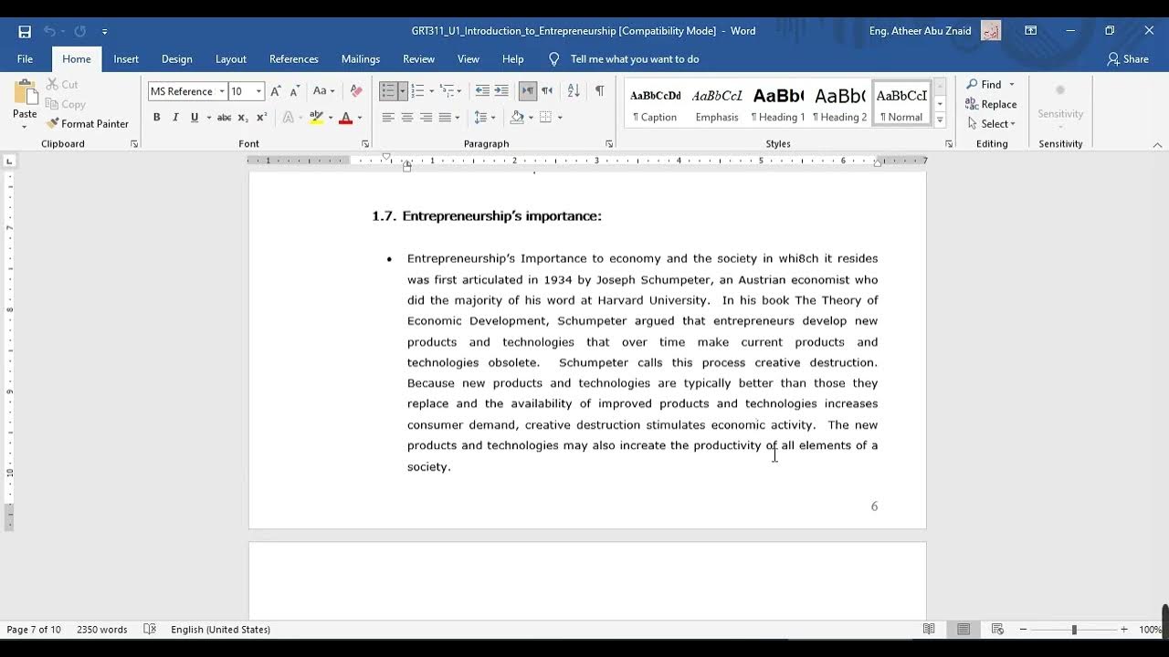 Introduction+to+Entrepreneurship+++part+3 opening - YouTube