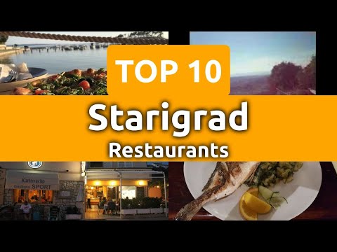 Top 10 Restaurants to Visit in Starigrad, Lika-Senj County | Croatia - English