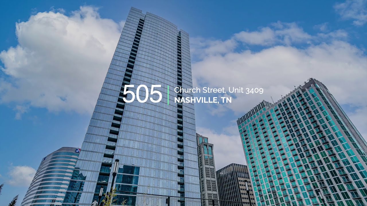 515 Church Street, Unit 3409 Nashville, TN 37219 - Condo for Sale