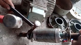 3 phase motor repairing.