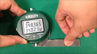 Insize 2172  Series Digital Protractor  Basic Operation - Cutwel TV