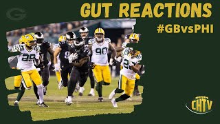 Gut Reactions: Packers get run over by Eagles - breakdown and reaction