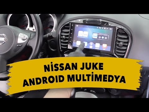 Nissan Juke Android Multimedya Sistemi Montaj Uygulaması