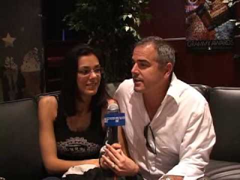 Adrianne Curry & Christopher Knight-Westwood One: Backstage - 2008 Grammys