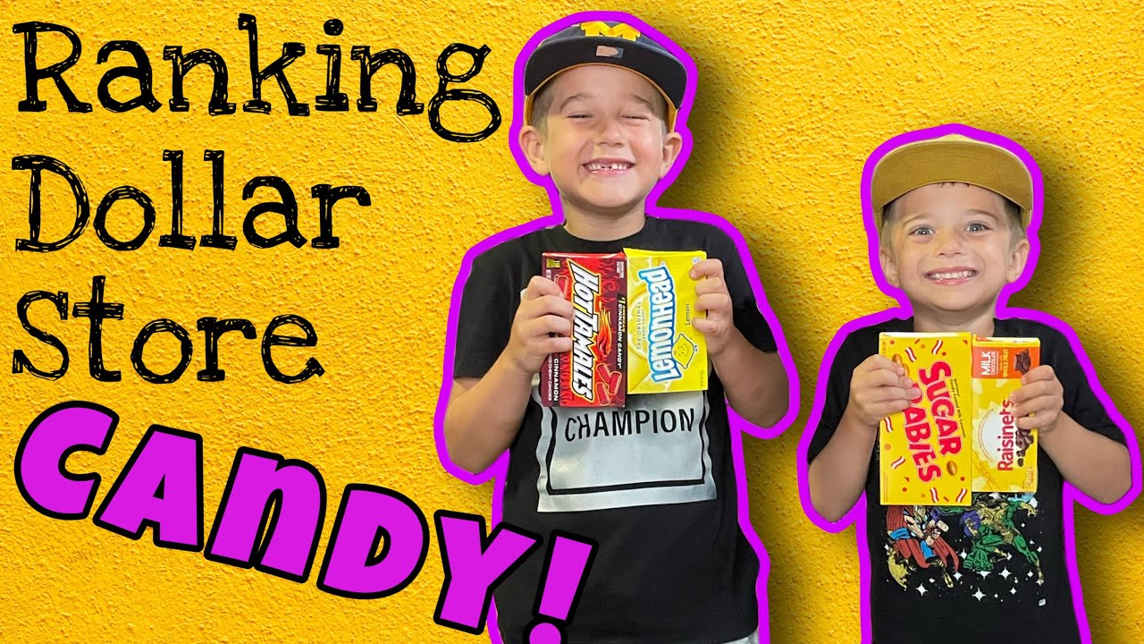 Ranking Dollar Store Candy! YouTube