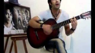 Video thumbnail of "Saeed Modaress-Man toro eshtebahi gereftam(cover)"