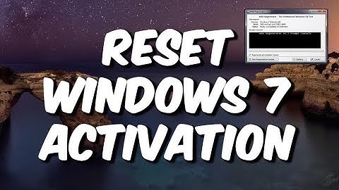 MBR Regenerator - Reset Windows 7 Activation 2017