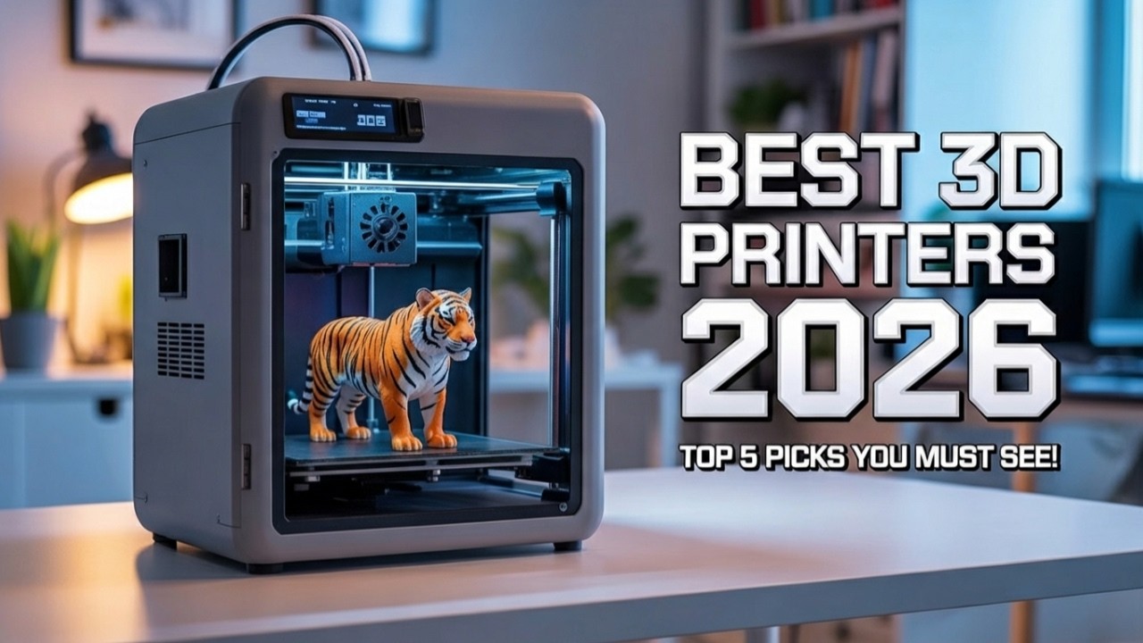 Top 5 BEST 3D Printers For 2026 - Don’t Buy Until You Watch This! - YouTube