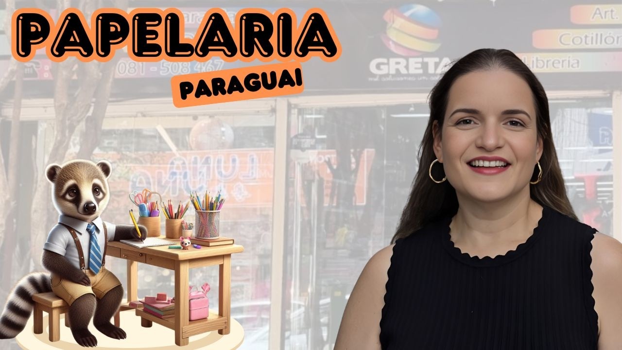 Visitando uma papelaria no Paraguai - variedade imensa e ótimas marcas