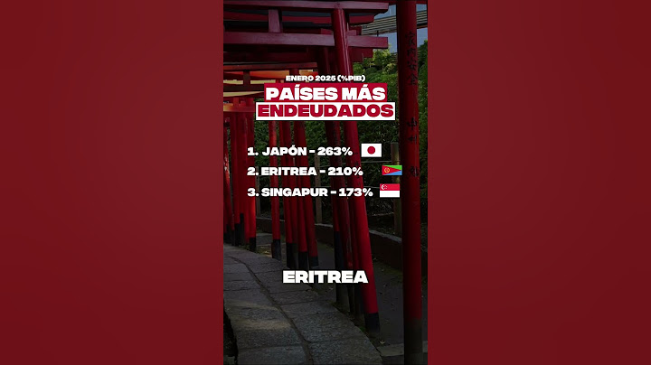 Este país es el más endeudado del mundo 🇯🇵