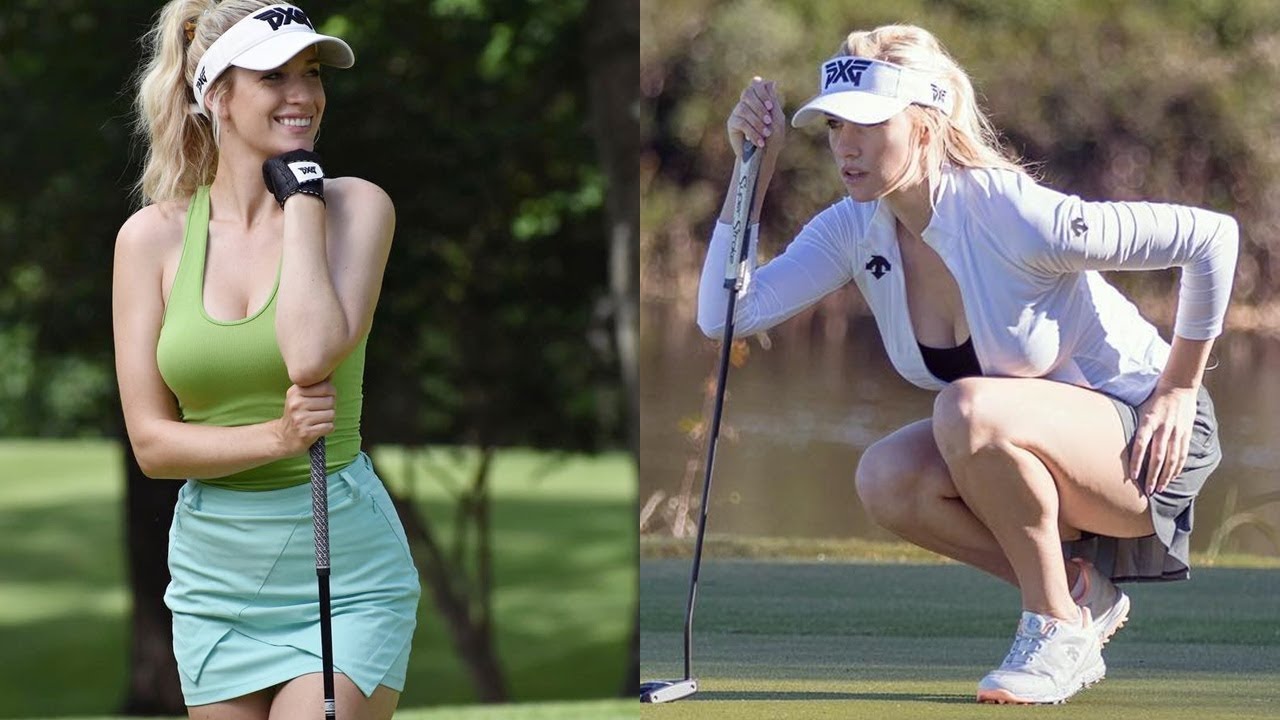 超美女ゴルファー Paige Spiranac ペイジ スピラナック さん 豪快なスイングにクギヅケ 2 Attractive Body Youtube