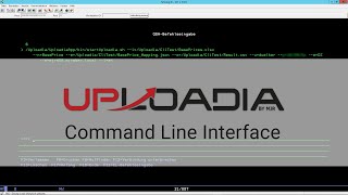 Uploadia CLI - Command line interface feature (EN) screenshot 3