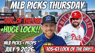 MLB Picks Today Thursday 7/9/2026 | Free MLB Best Bets, Player Props, and Predictions