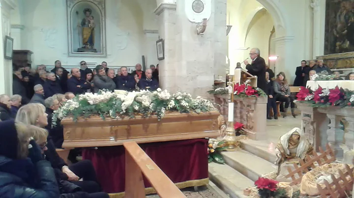 L'ultimo commosso saluto a Gaetano Sica