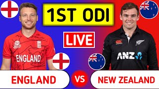 England Vs New Zealand Live | ENG vs NZ - 1st ODI | Last Overs