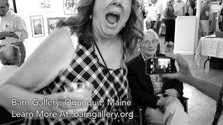 Gala Reception for Mid-Season Exhibitions at Barn Gallery, Ogunquit, Maine by Barometer Media Video 69 views 5 years ago 3 minutes, 46 seconds
