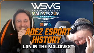 History of AoE2 Esport: the WSVG LAN in the Maldives  feat. Masmorra & Nili