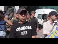 Митинг  у ВР. Взрыв. Снос креста УПЦ МП.  2015 08 31