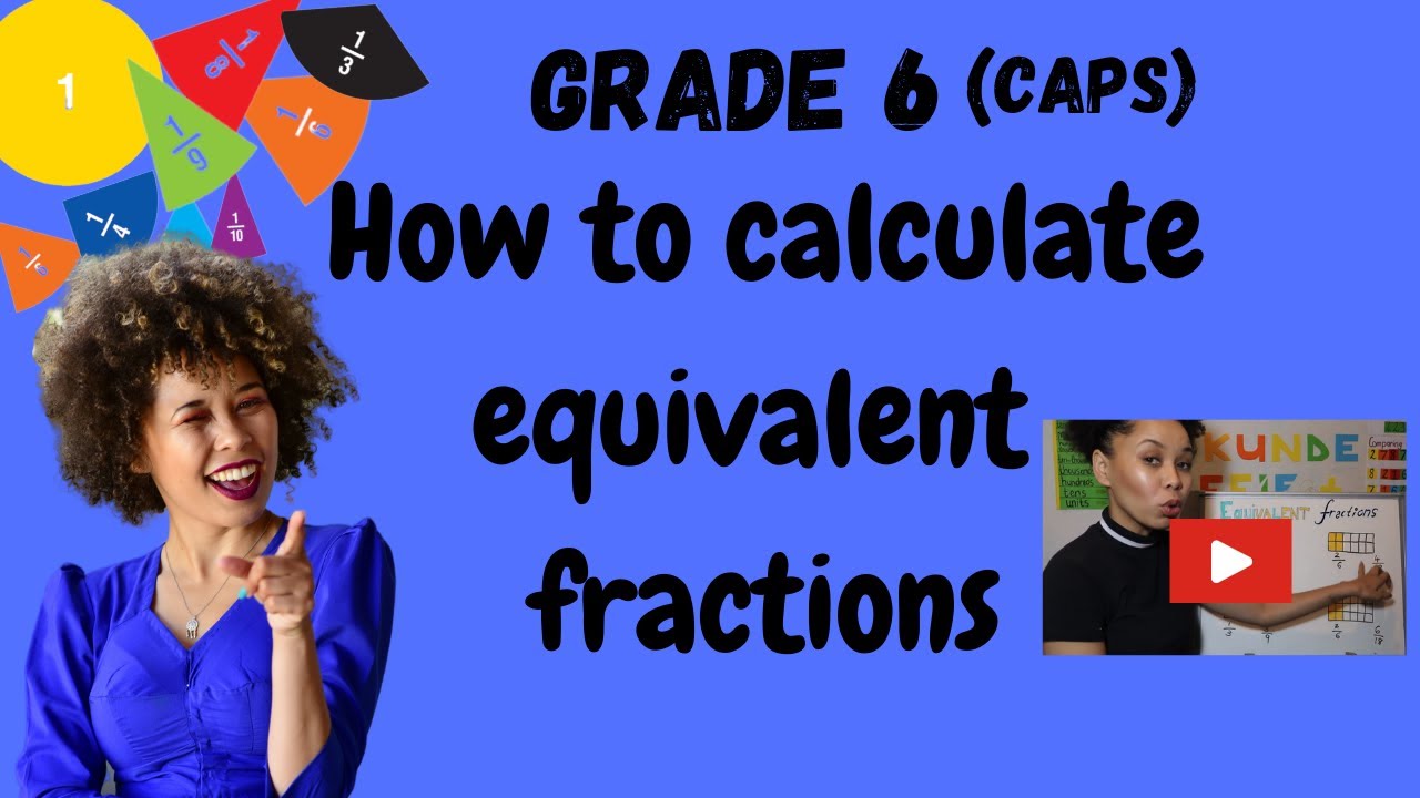 Calculating Equivalent Fractions (2020) | CAPS | Grade 6 ...