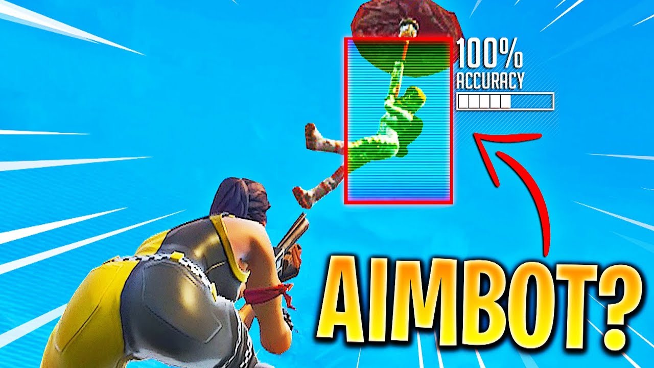 fortnite basically has aimbot now - fortnite aimbot trial