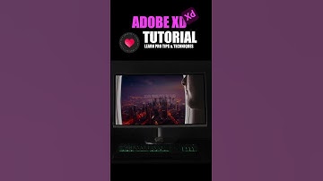 Parallax landing page - Adobe XD tutorial