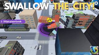 Hole.io - Eat the Entire City & Grow Massive! (Android/iOS Gameplay) screenshot 4