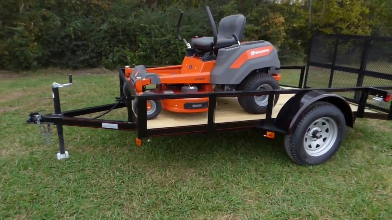 This package includes :(1) Husqvarna Z242F Zero Turn Lawn Mower(1) 5 X 10 u...