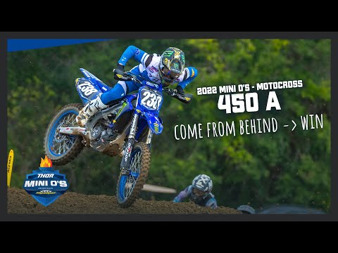 Haiden Deegan's AMAZING Comeback to win 450 A | 2022 Mini O's Uncut