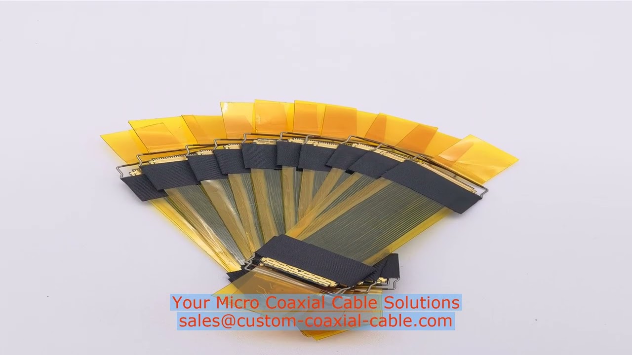 20374-R35E-30 coaxial adapter types flex micro coaxial cable Vision system micro coax Germany factor