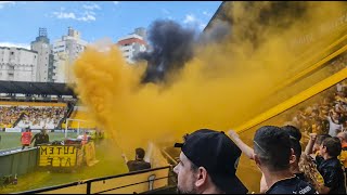 FESTA DA TORCIDA CARVOEIRA - ENTRADA DOS TIMES - CRICIÚMA x FIGUEIRENSE 💛🖤