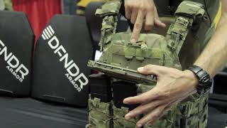 DFNDR Armor -  Triggrcon 2019 - Ballistic Armor and Carrier