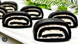 Oreo Biscuit Roll | 2 Ingredient Dessert Without Oven | Kids Recipe | Oreo Roll by the great chef.