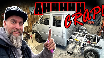 What a WASTE of time ! | Scrapyard VW T4 Doka Build continues